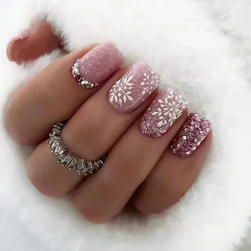 24Pcs -12 Sizes Press On Nails