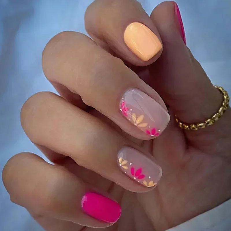 24Pcs -12 Sizes Press On Nails