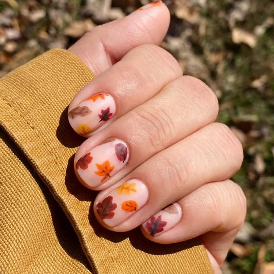 24Pcs -12 Sizes Press On Nails