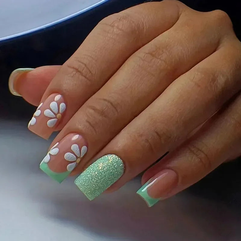 24Pcs -12 Sizes Press On Nails