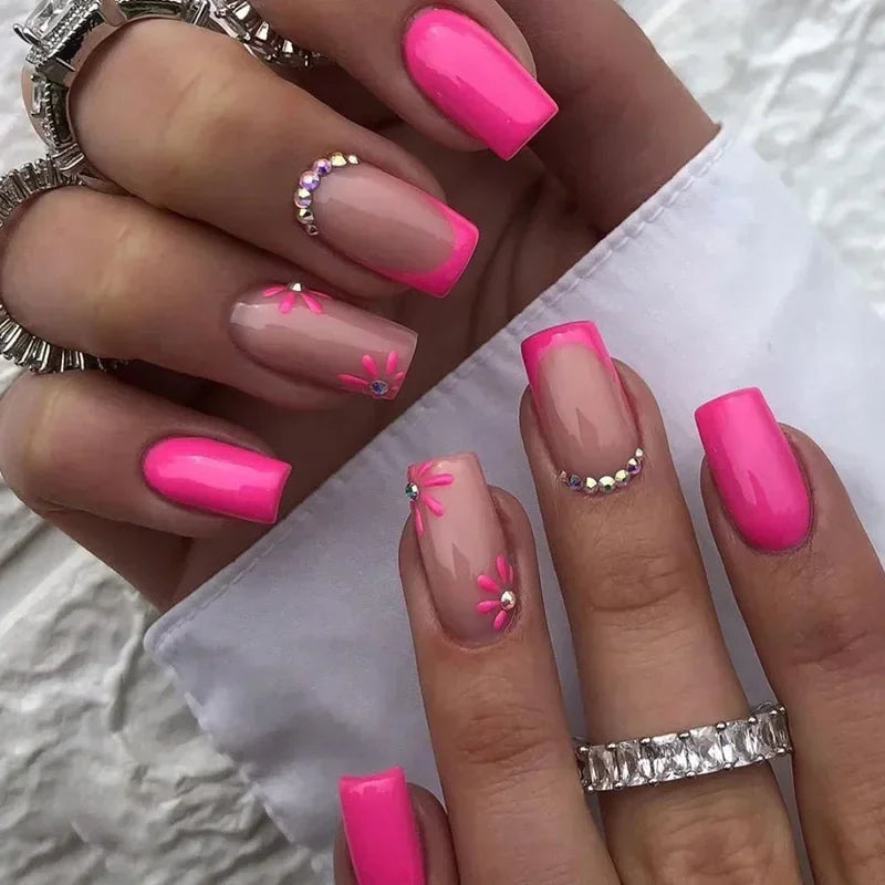 24Pcs -12 Sizes Press On Nails