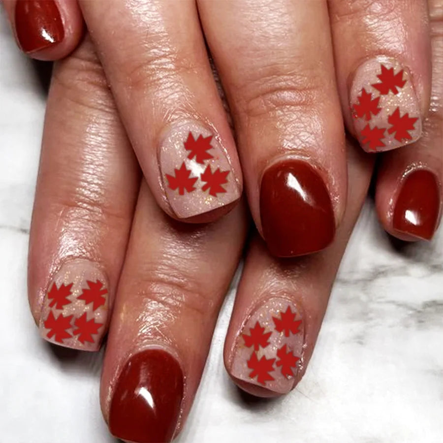 24Pcs -12 Sizes Press On Nails