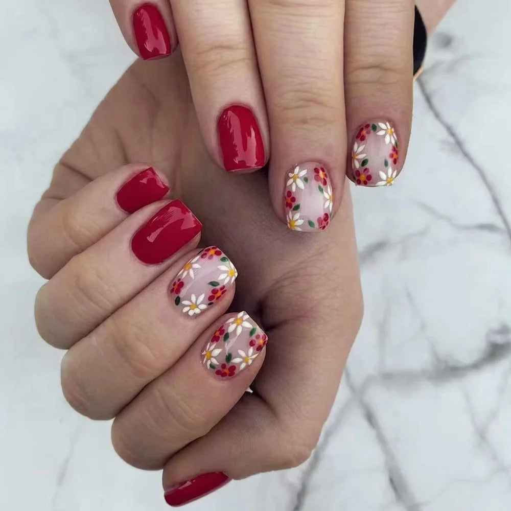 24Pcs -12 Sizes Press On Nails