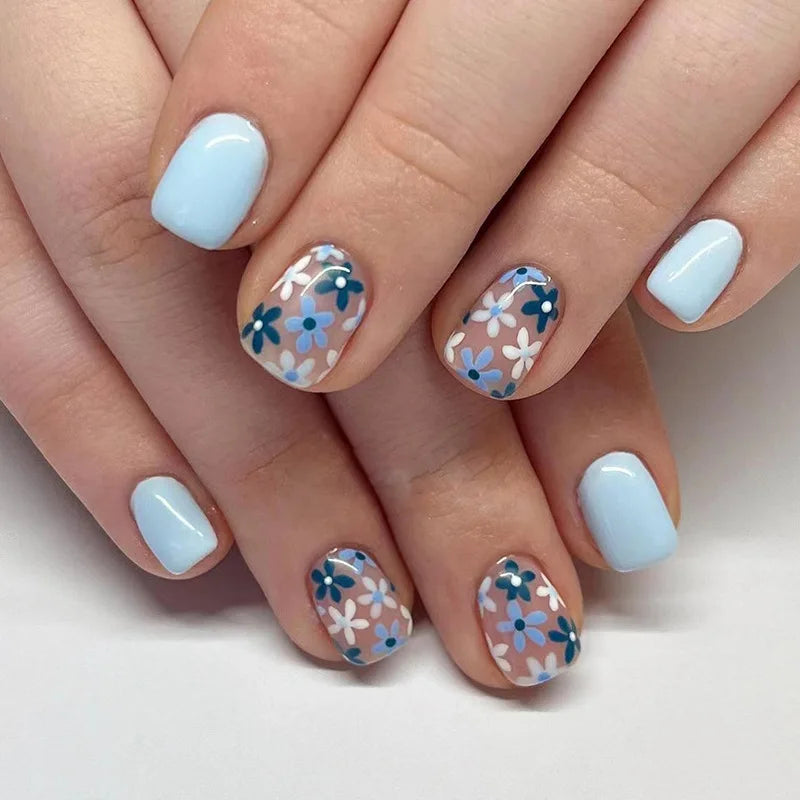 24Pcs -12 Sizes Press On Nails