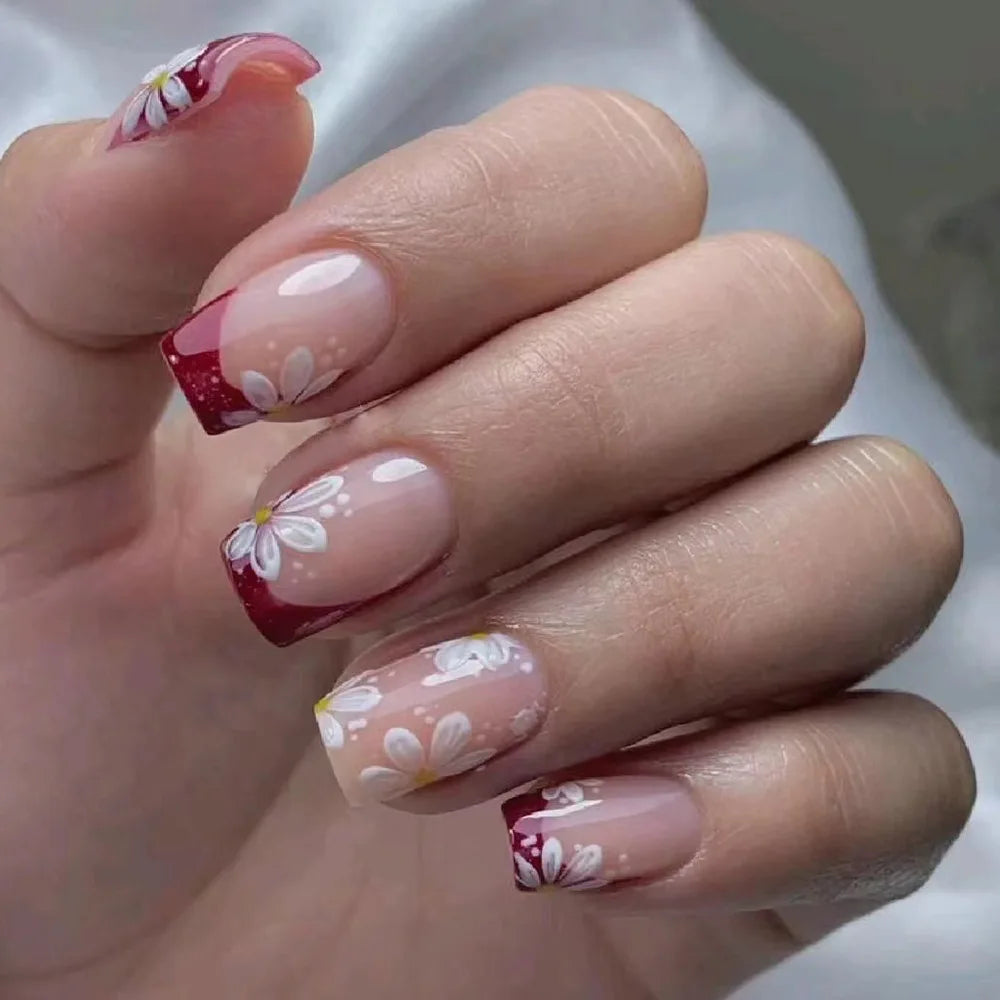 24Pcs -12 Sizes Press On Nails