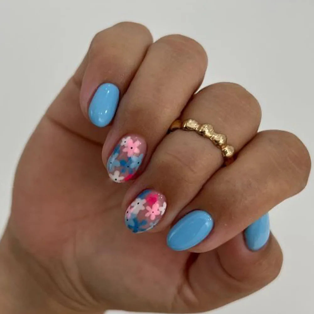 24Pcs -12 Sizes Press On Nails