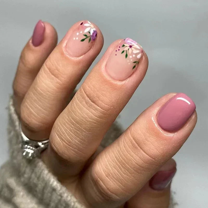 24Pcs -12 Sizes Press On Nails