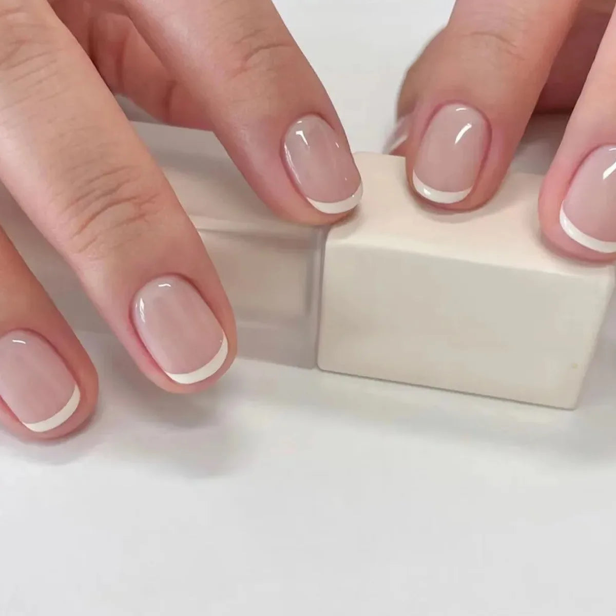 24Pcs -12 Sizes Acrylic Press On Nails