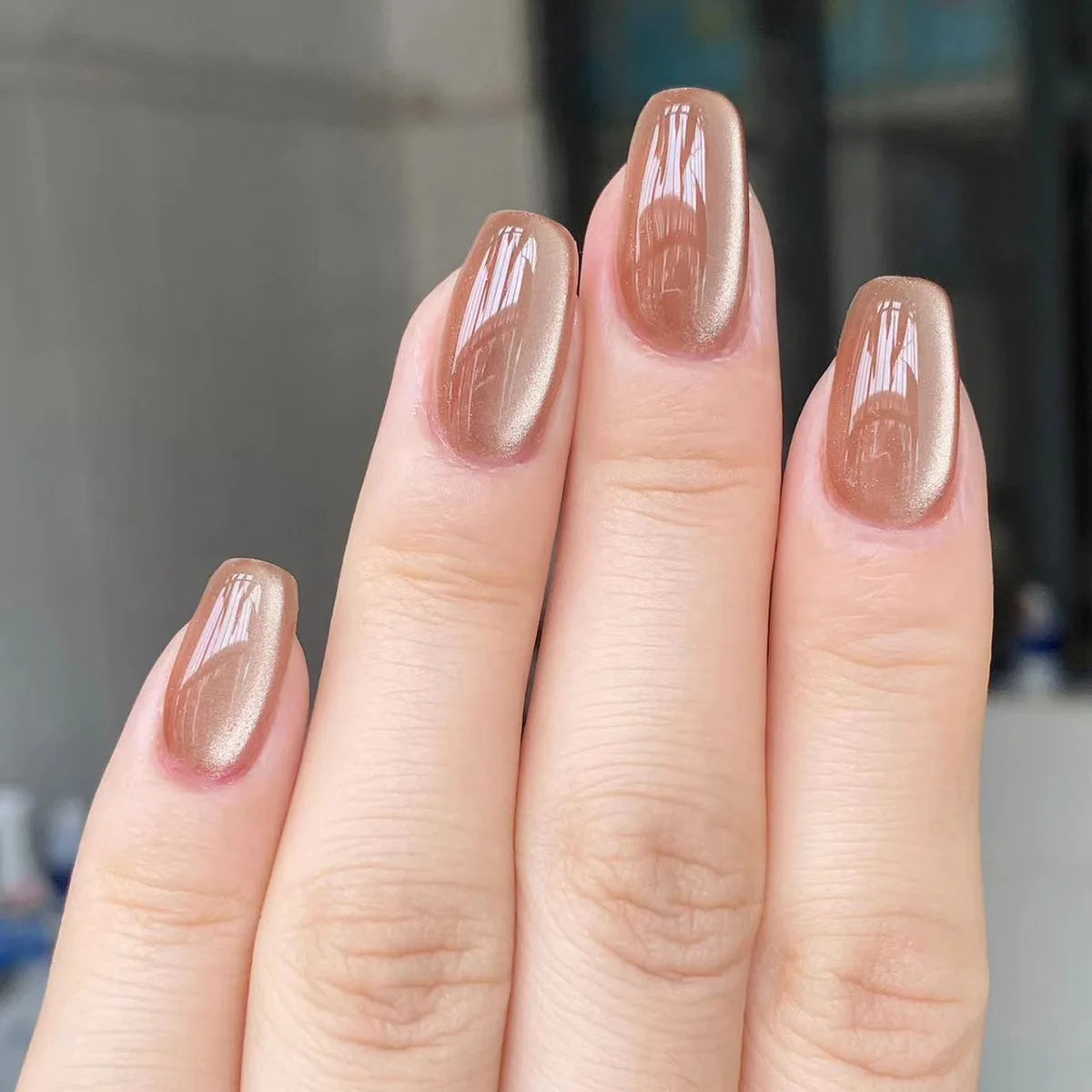 24Pcs -12 Sizes Acrylic Press On Nails