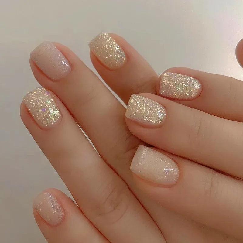 24Pcs -12 Sizes Acrylic Press On Nails