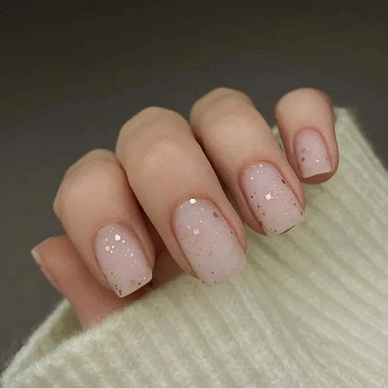 24Pcs -12 Sizes Acrylic Press On Nails