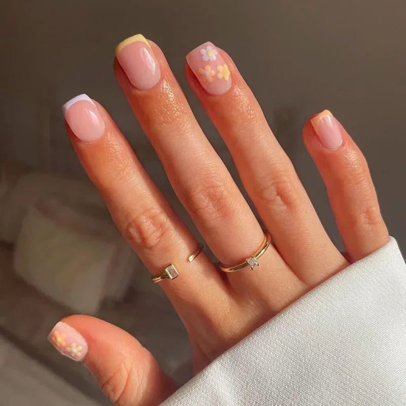 24Pcs -12 Sizes Press On Nails