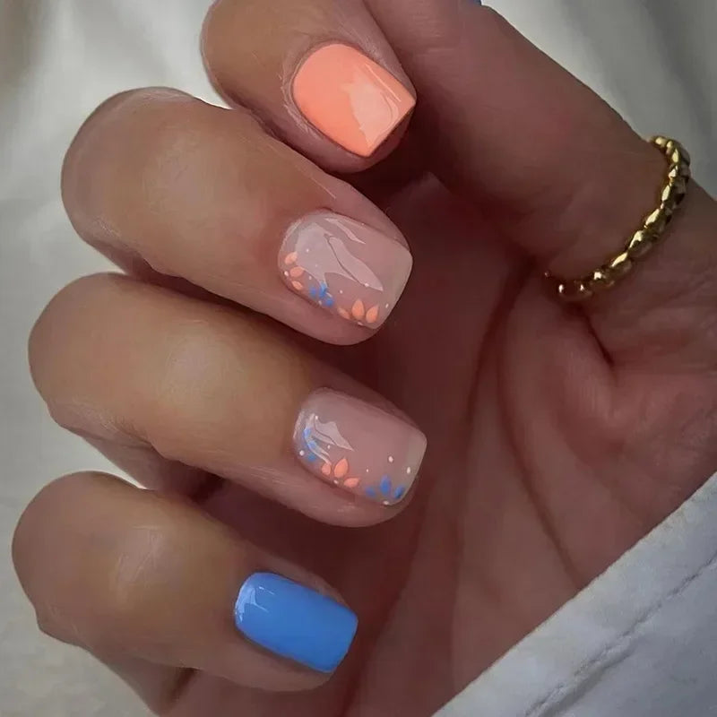 24Pcs -12 Sizes Press On Nails
