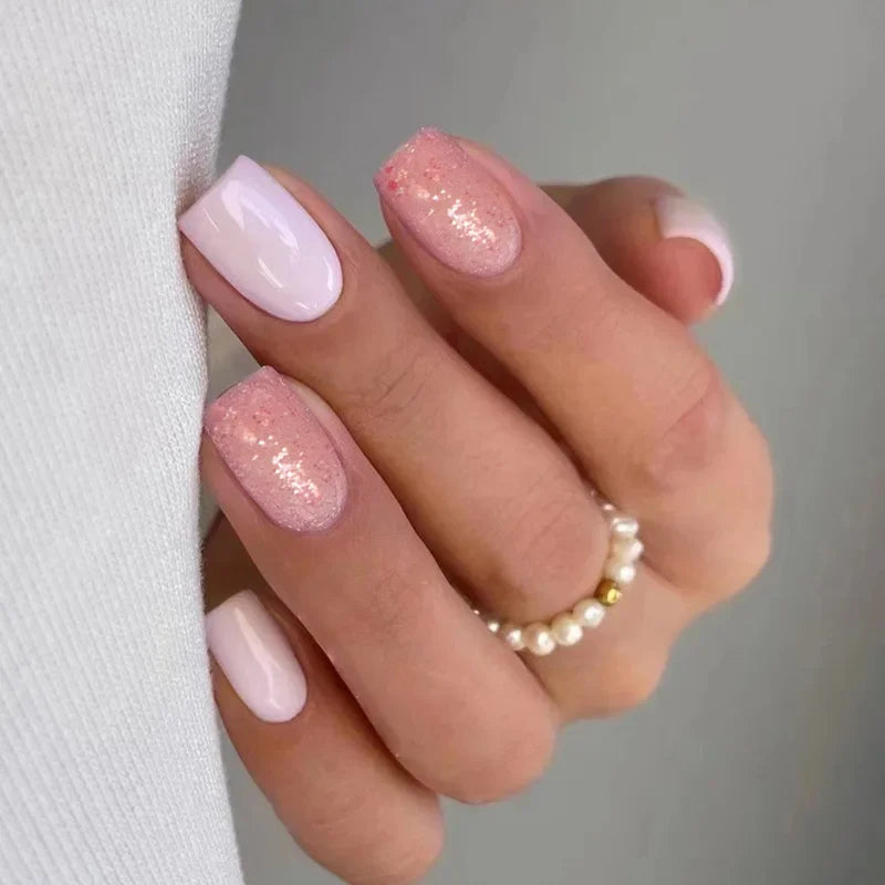 24Pcs -12 Sizes Acrylic Press On Nails