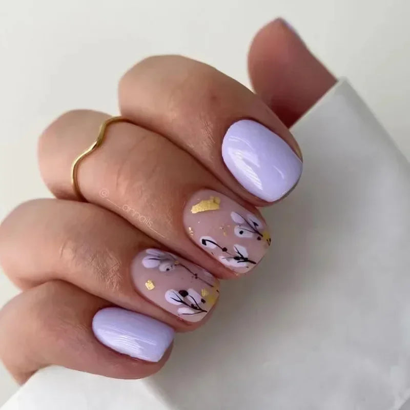24Pcs -12 Sizes Press On Nails