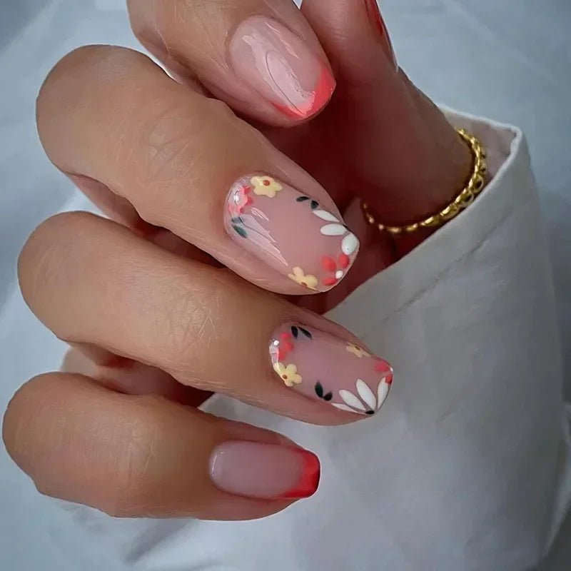 24Pcs -12 Sizes Press On Nails