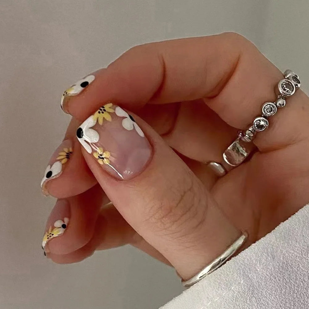 24Pcs -12 Sizes Press On Nails