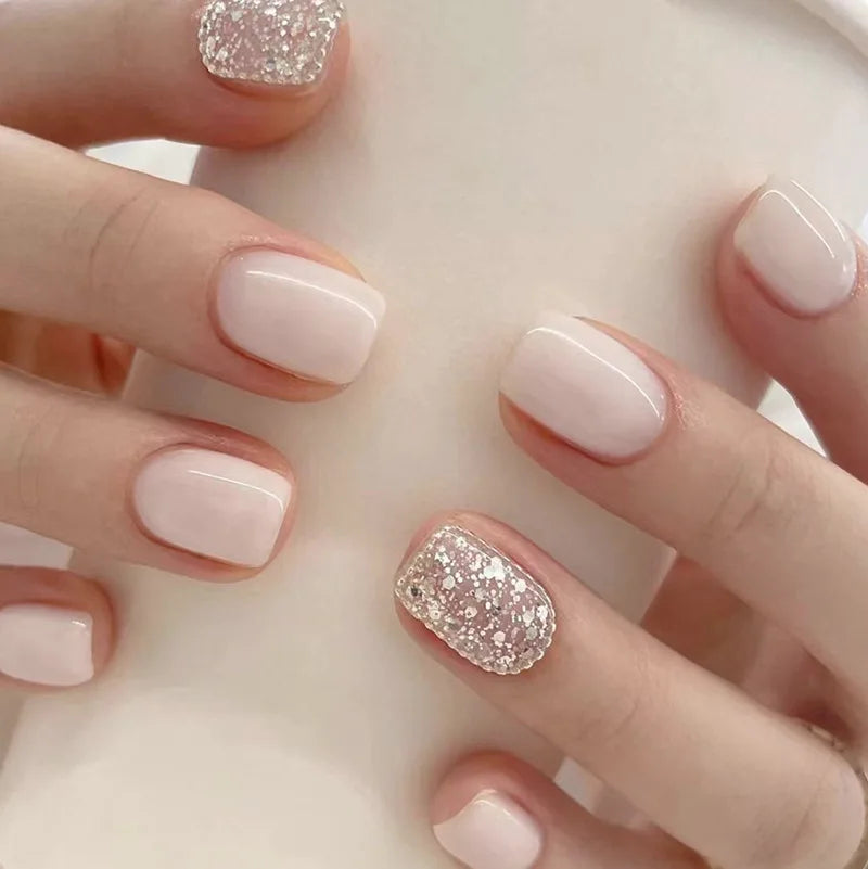 24Pcs -12 Sizes Acrylic Press On Nails