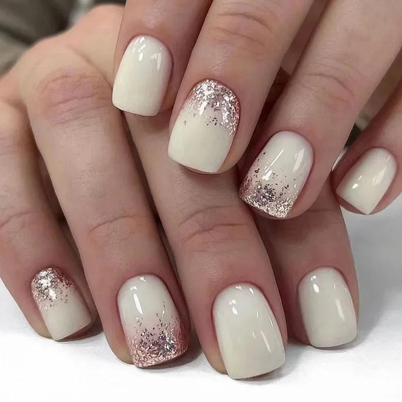 24Pcs -12 Sizes Acrylic Press On Nails