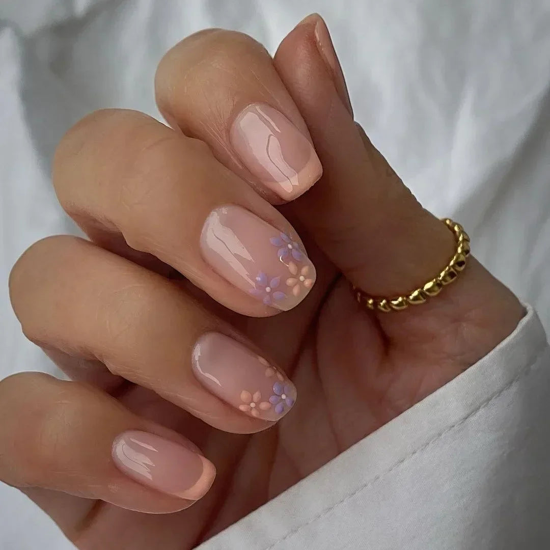 24Pcs -12 Sizes Press On Nails