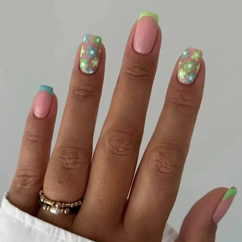 24Pcs -12 Sizes Press On Nails